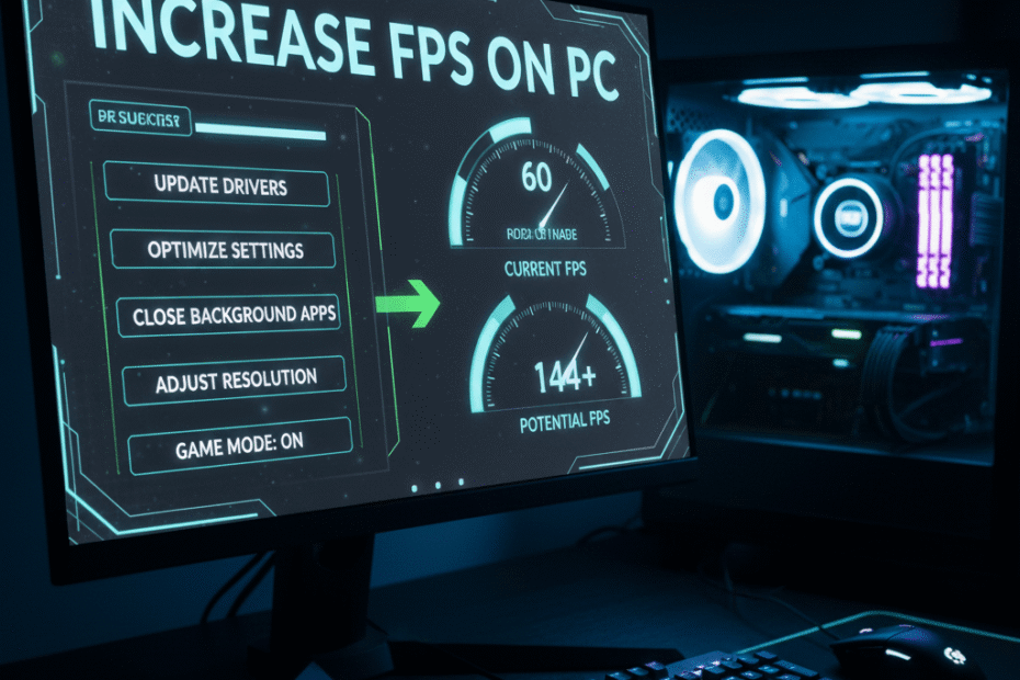 How to Get Higher FPS and Smoother Gameplay Without Guesswork 4 Increase FPS on PC