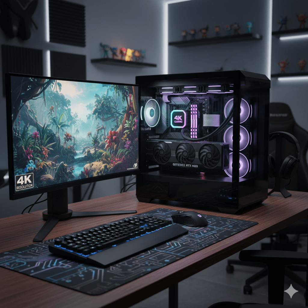 How to Build a Smooth, Stable 4K Gaming Setup That Feels Right 1 4k gaming pc build