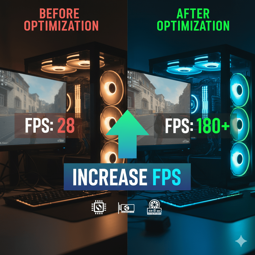 How to Get Higher FPS and Smoother Gameplay Without Guesswork 1 Increase FPS on PC